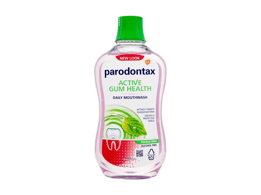 Parodontax Active Gum Health Herbal Mint 500ml Mutes skalojamais līdzeklis thumbnail 1