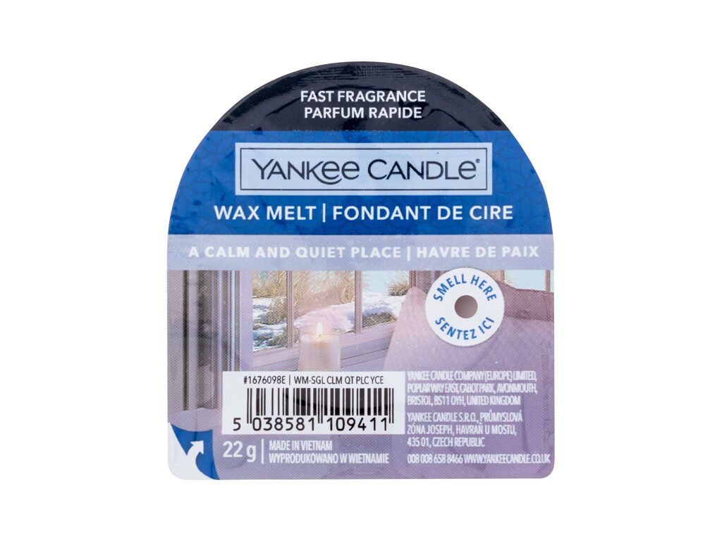 Yankee Candle A Calm & Quiet Place 22ml Aromātiskais vasks thumbnail 1